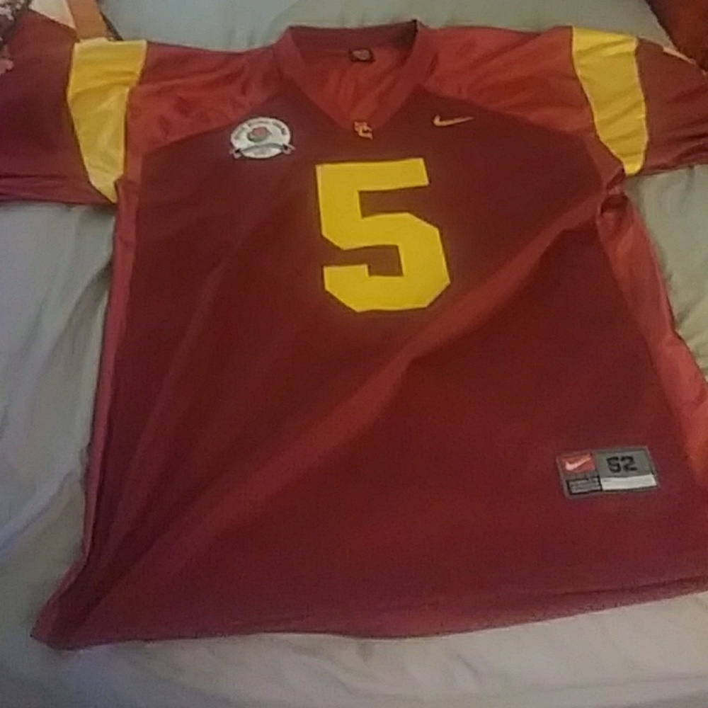 Selling a Reggie bush usc rose bowl jeraey used